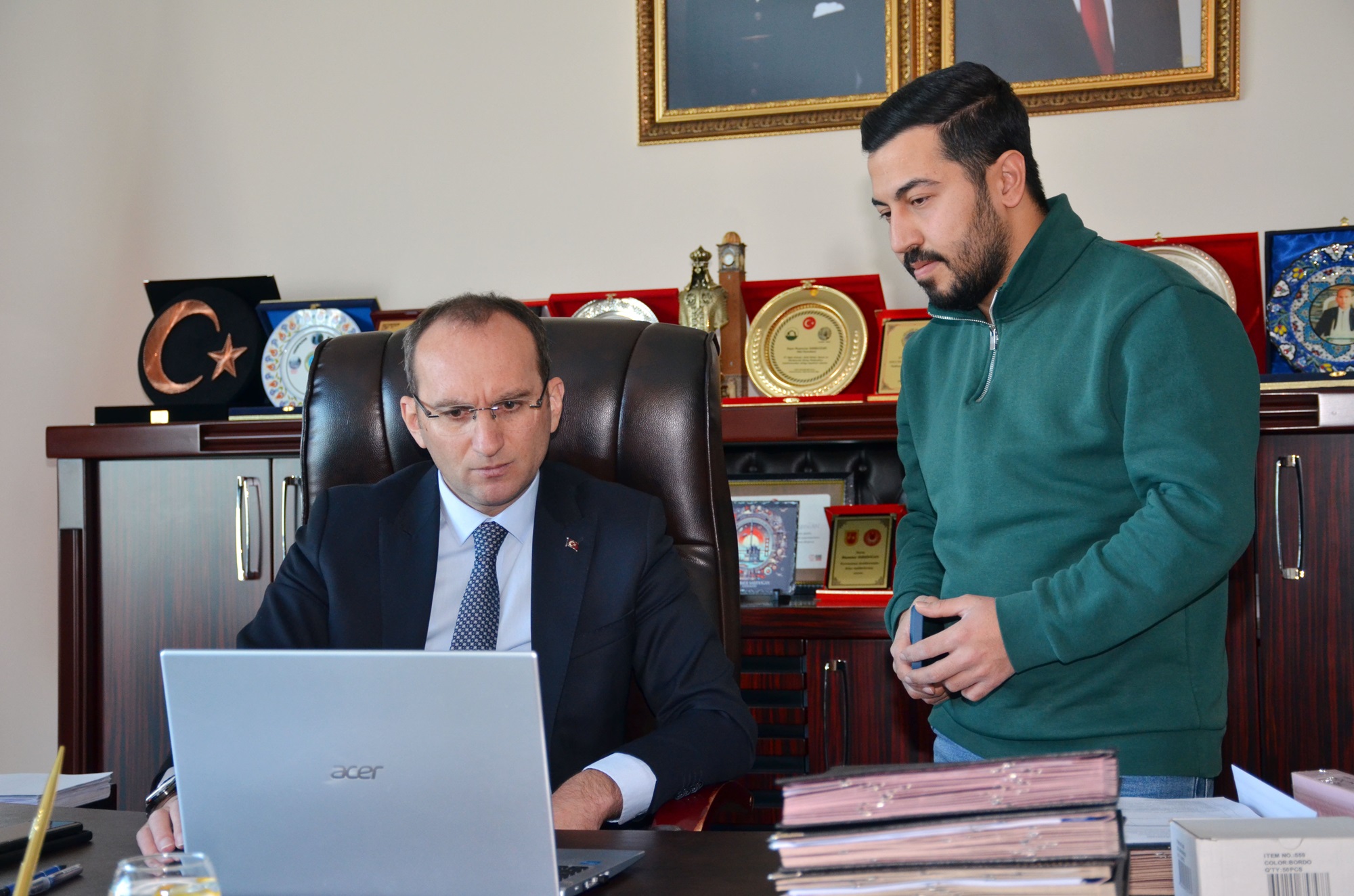 Afşin Kaymakamı Sarıdoğan, Aa'nın Yılın Kareleri Oylamasına Katıldı (2)