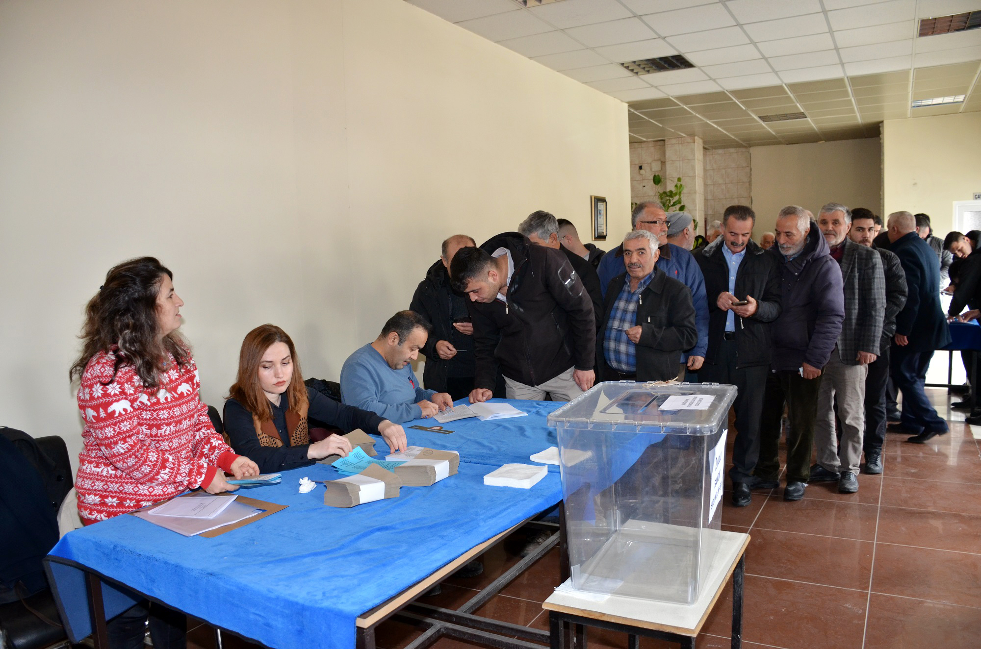 Afşin Şoförler Ve Otomobilciler Odası’nda Seçim Heyecanı Başladı (12)