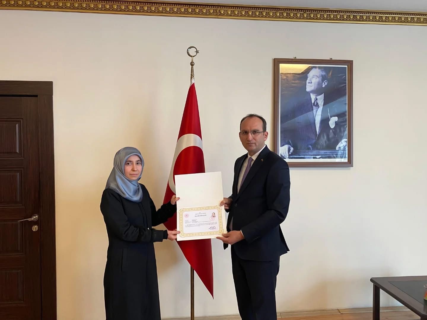 Afşin’de Din Görevlilerinden Kaymakam Sarıdoğan’a Ziyaret4