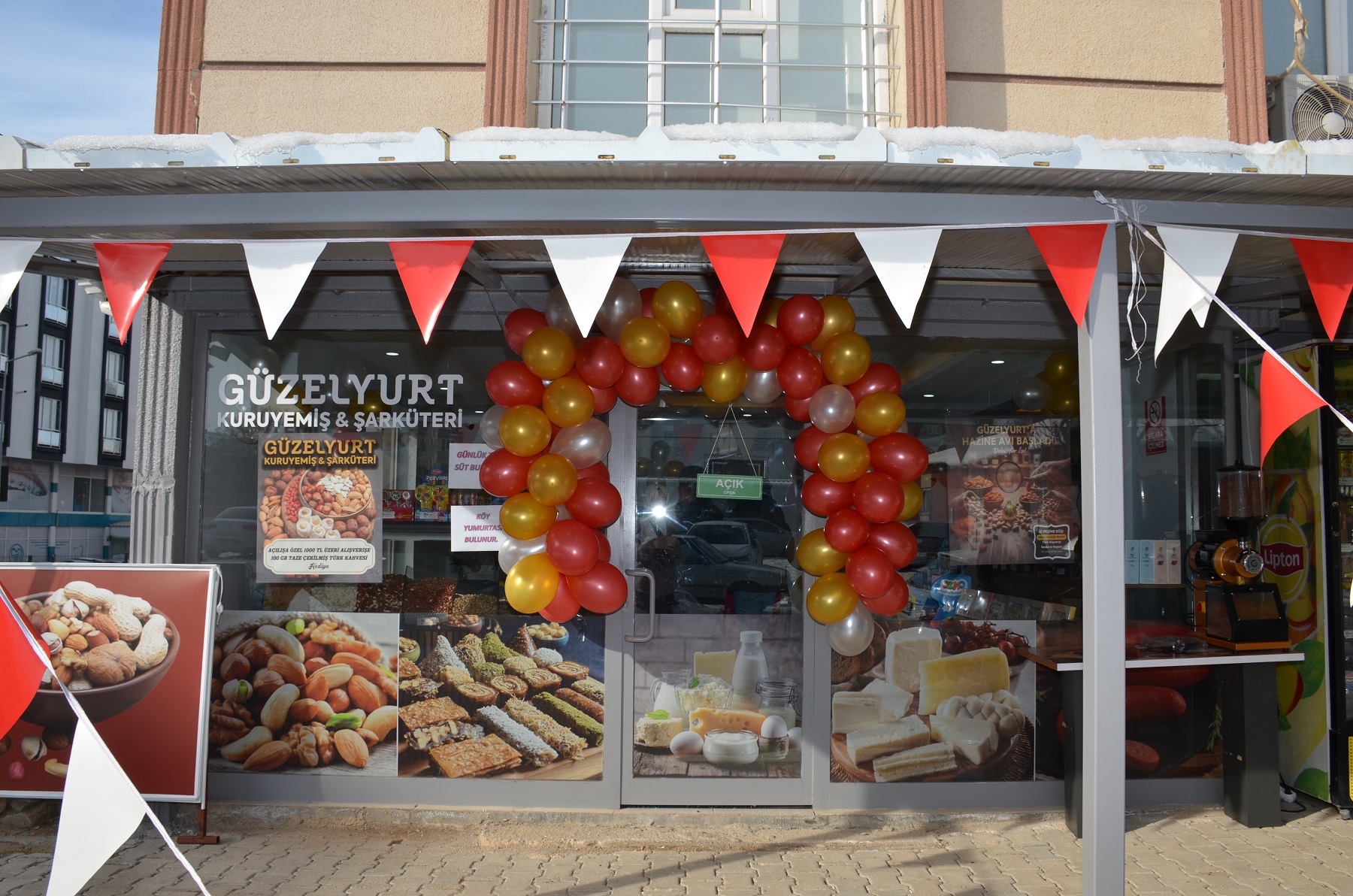 Afşin’de Güzelyurt Kuruyemiş Ve Şarküteri Hizmete Açıldı (14)
