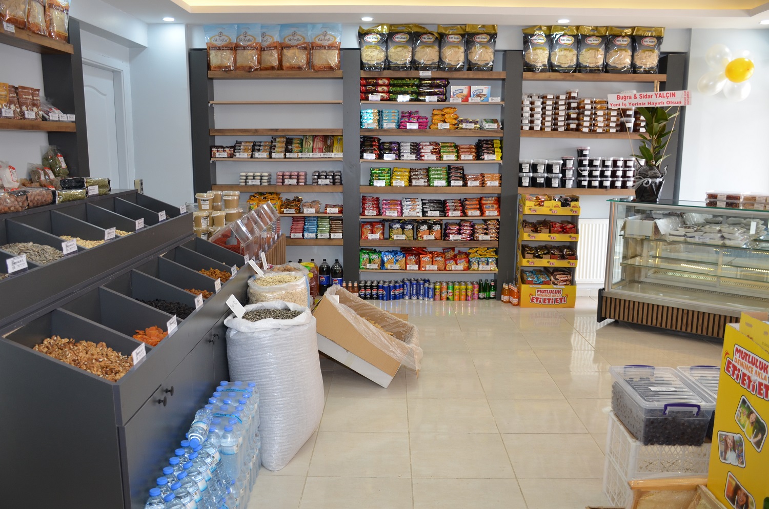 Afşin’de Güzelyurt Kuruyemiş Ve Şarküteri Hizmete Açıldı (5)