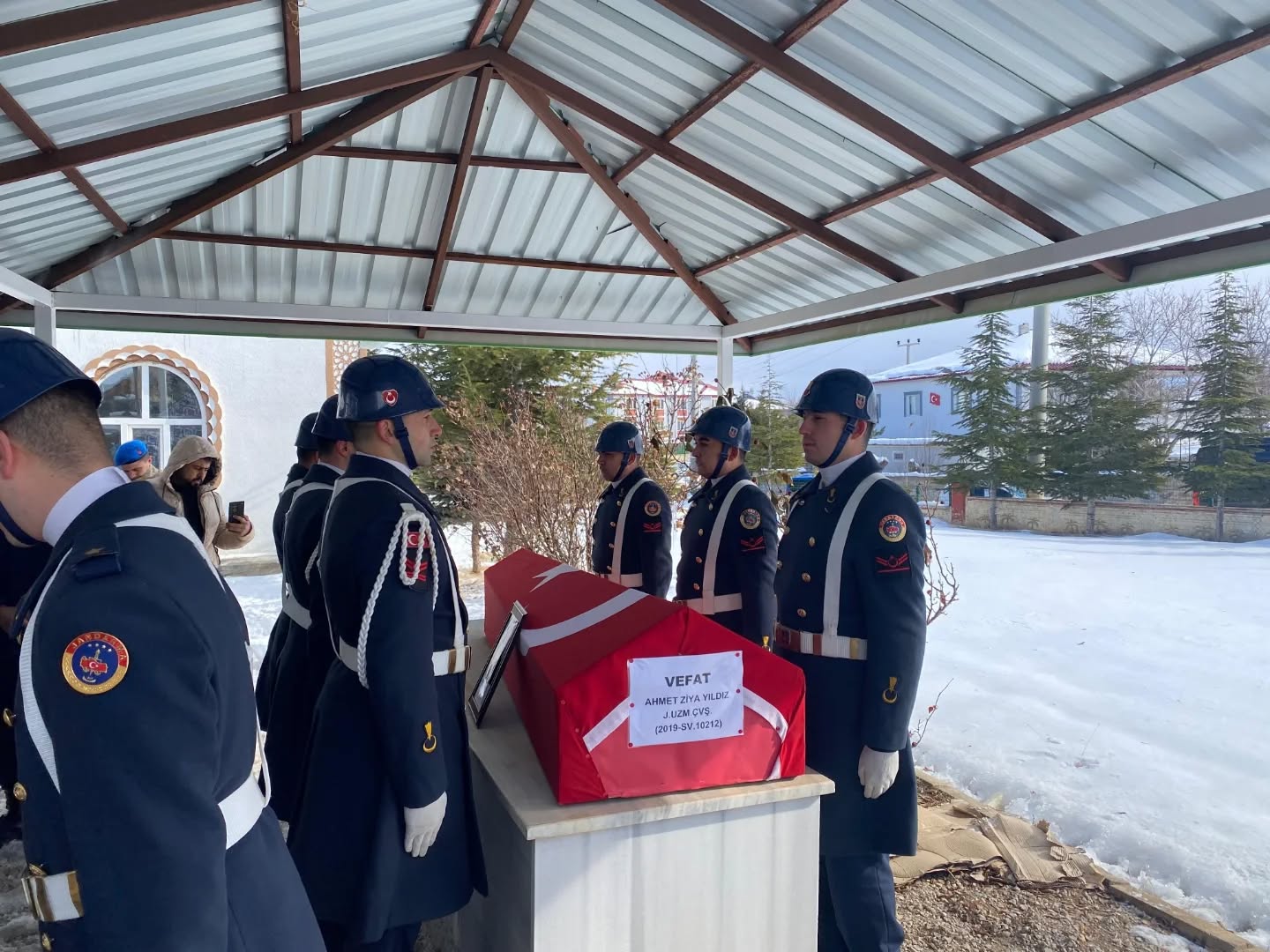 Afşinli Uzman Çavuş Son Yolculuğuna Uğurlandı (3)