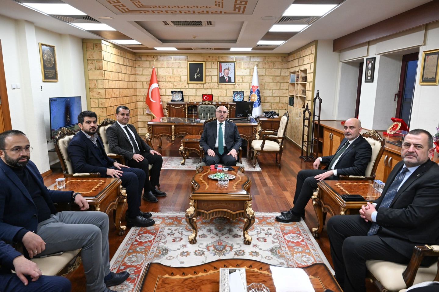 Ak Parti İl Başkanı Gül’den Ksü Rektör Vekili Ak’a Hayırlı Olsun Ziyareti2