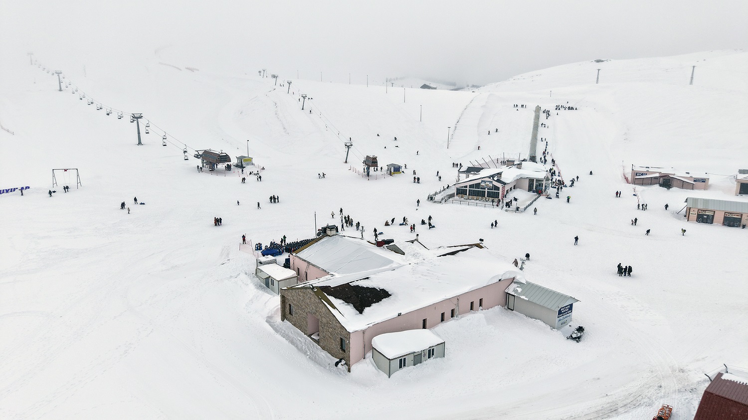 Akdeniz’in Kayak Merkezi Yedikuyular’a Yoğun İlgi (3)