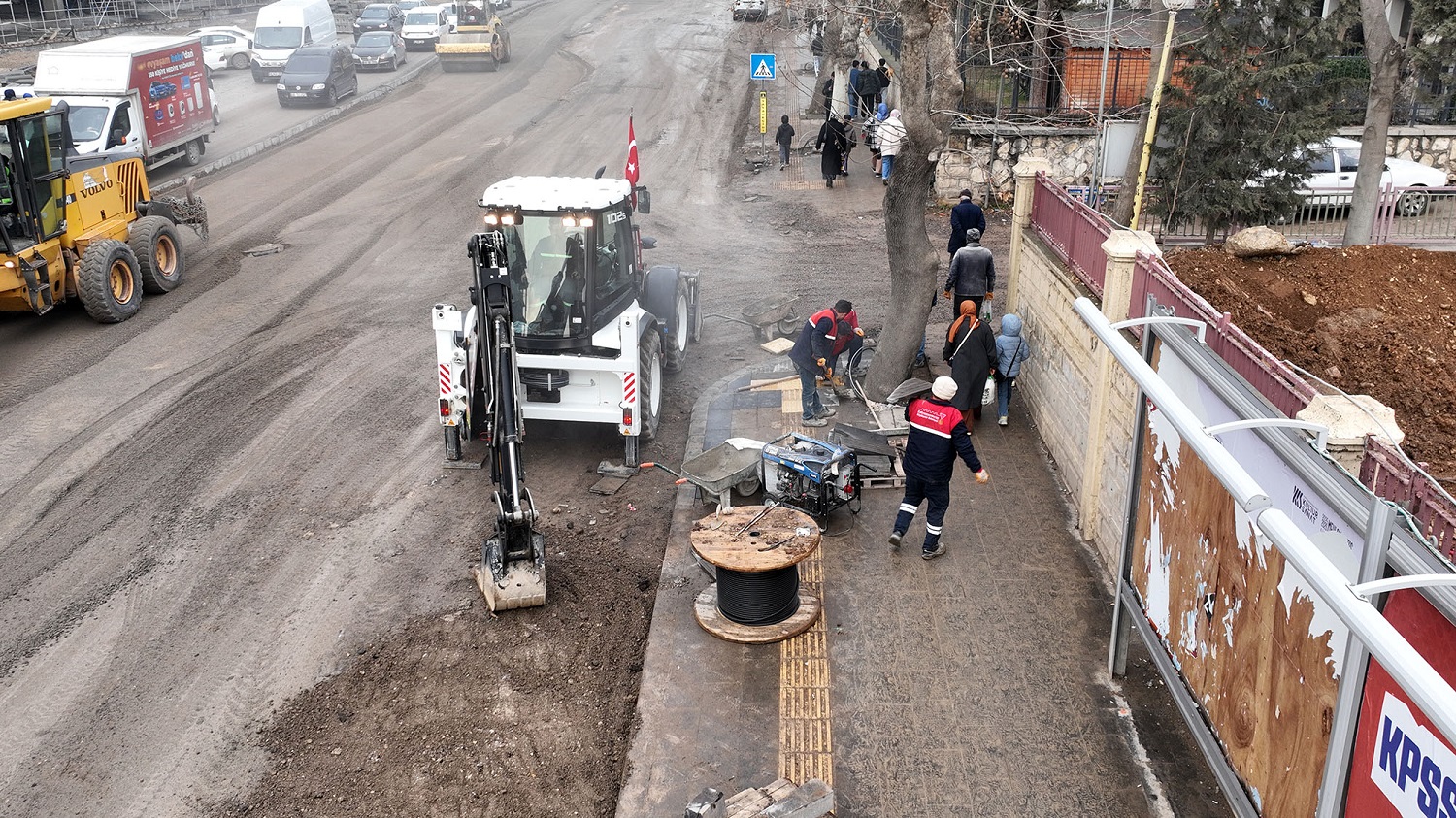 Azerbaycan Bulvarı’nda Altyapının Ardından Asfalt Hazırlığı (3)