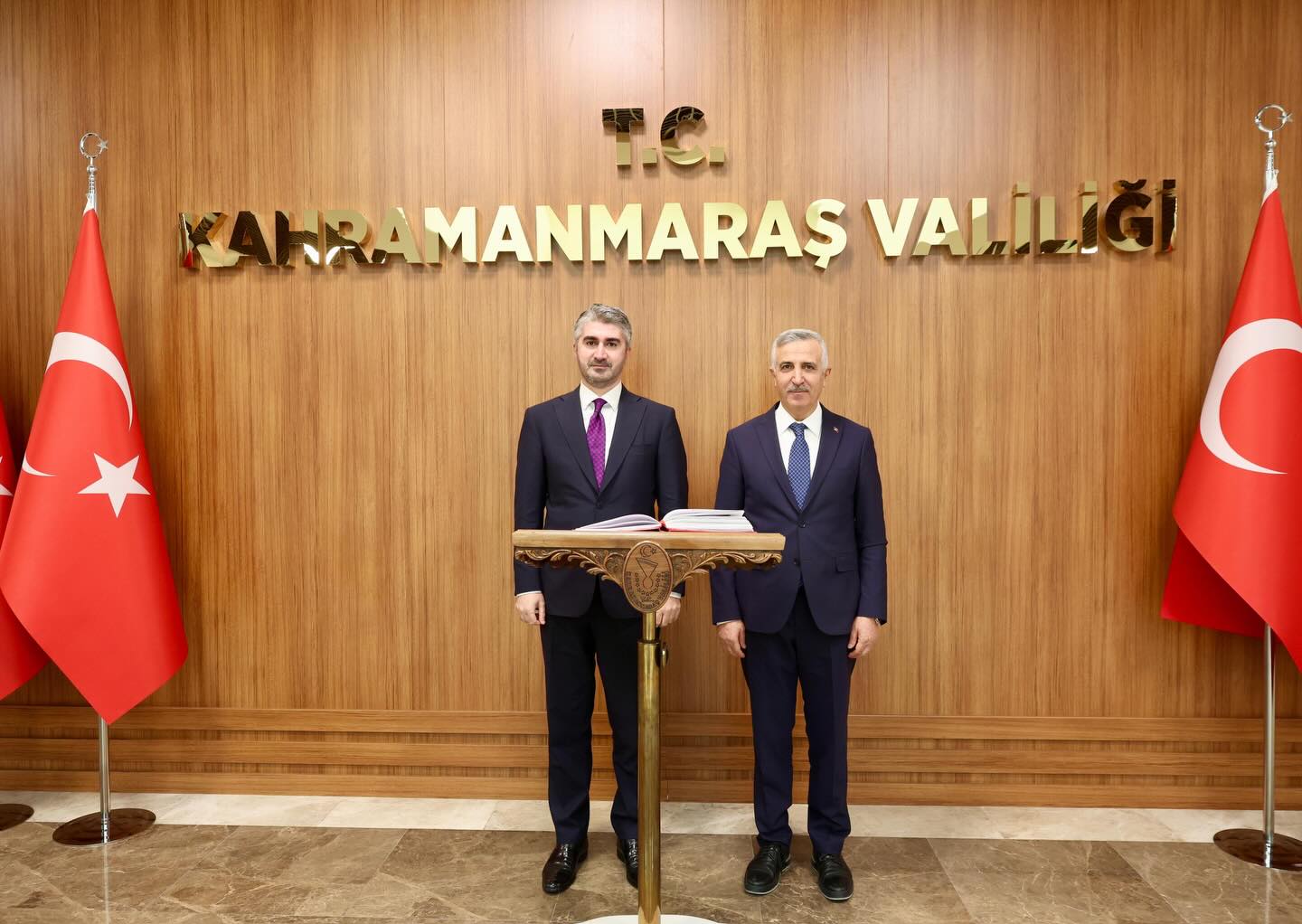 Bakan Yardımcısı Tarıkdaroğlu, Vali Ünlüer’i Ziyaret Etti