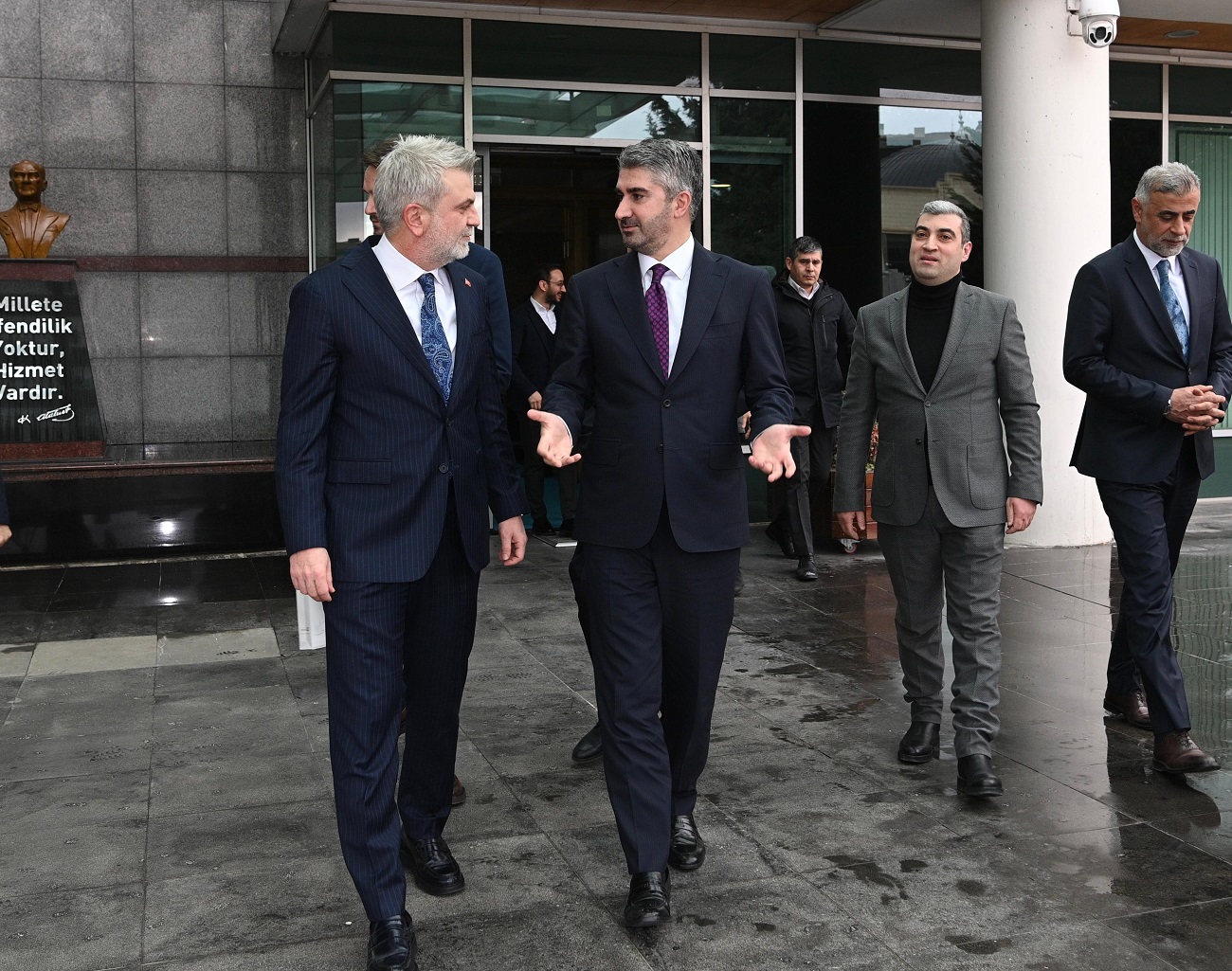 Başkan Görgel, Bakan Yardımcısı Zafer Tarıkdaroğlu’nu Makamında Ağırladı (2)