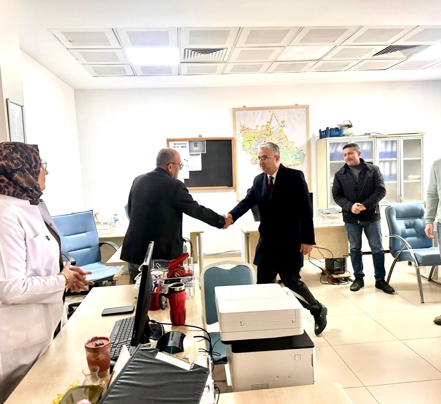 Başkan Gürbüz’den İlçe Sağlık Müdürlüğü’ne Ziyaret3