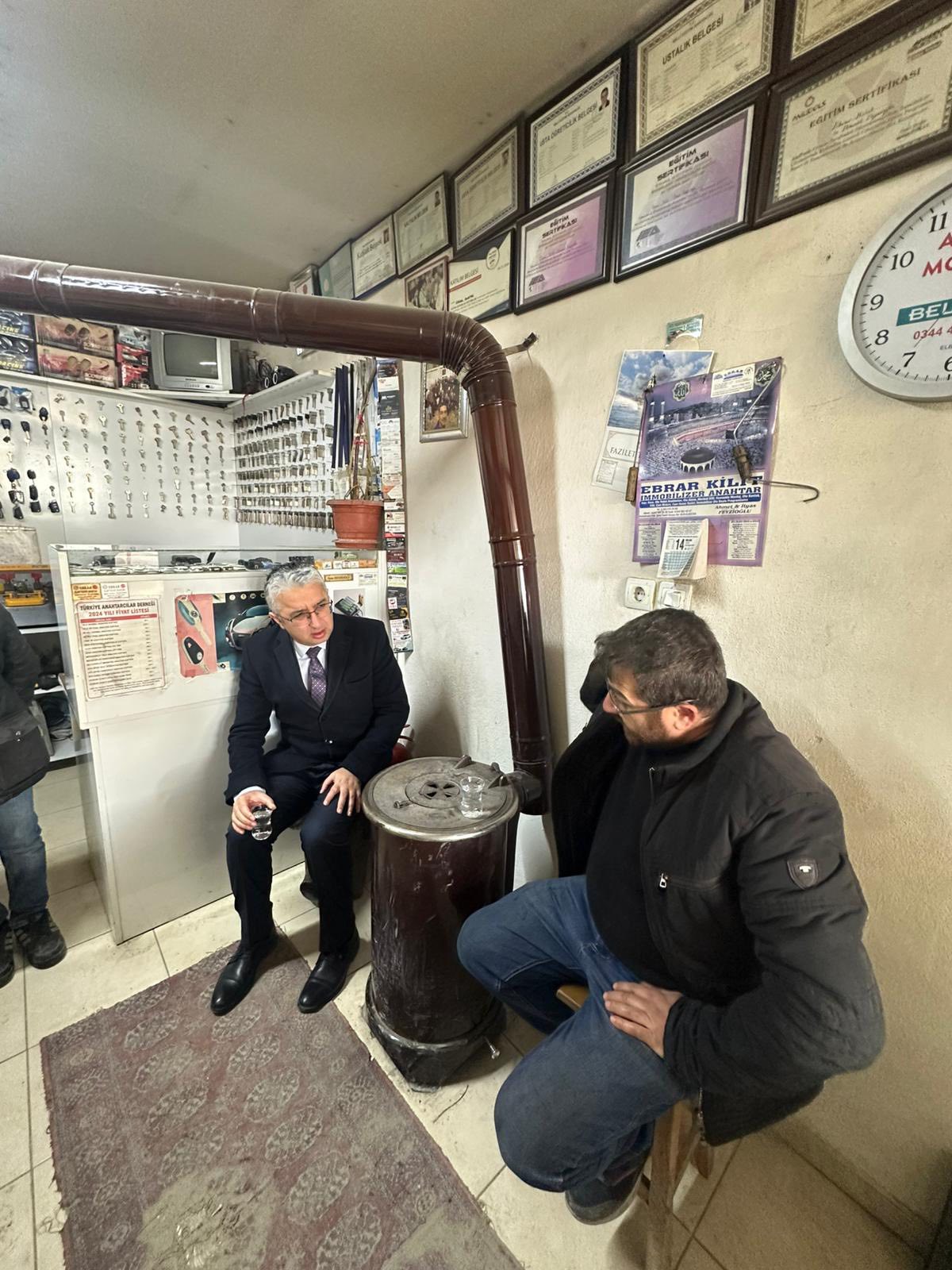 Başkan Gürbüz’den Sanayi Esnafına Ziyaret2