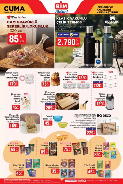 Bi̇m Aktüel 30 Ocak 2026 Cuma Aktüel Kataloğu Yayında İşte Ay Sonu Fırsatları! 3