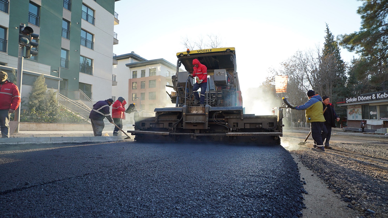 Dulkadiroğlu Zübeyde Hanım Bulvarı’nda Altyapı Tamam, Asfalt Başladı