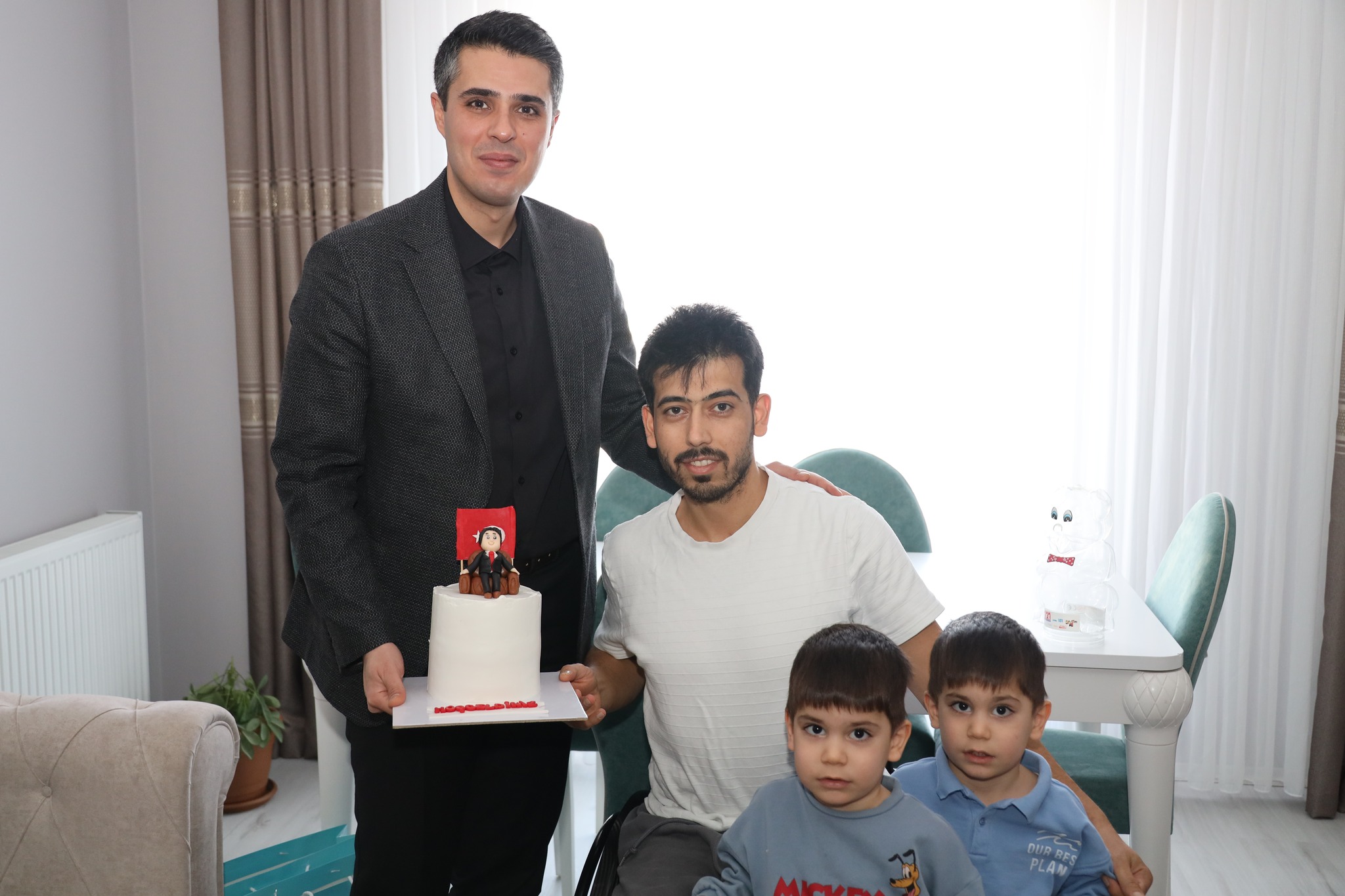 Elbistan Kaymakamı Demirel’den Kahraman Gaziye Ziyaret2