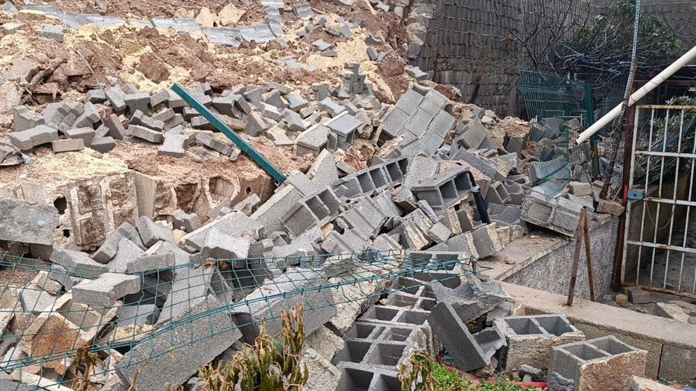 Ev Sahibi, Duvar Çökmesini 'Deprem' Zannetmiş 1