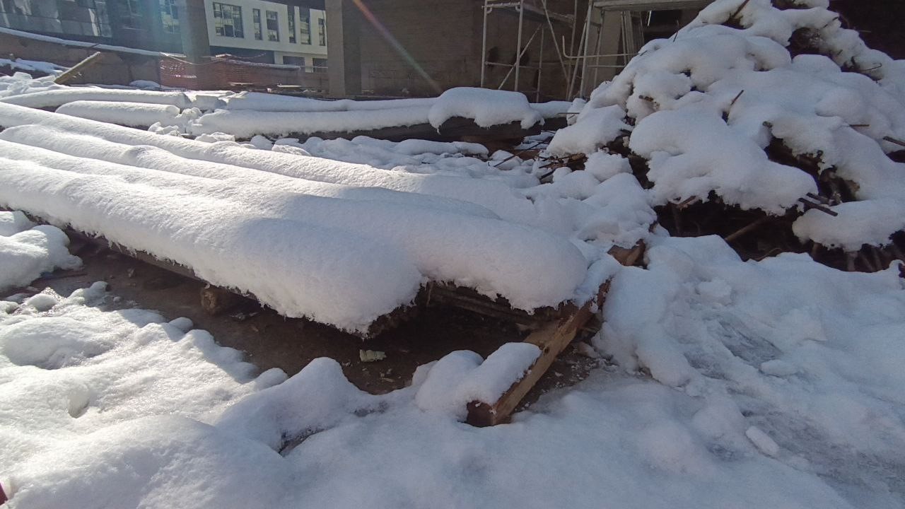 Hava Sıcaklıkları Düştü İnşaatlarda Çalışmalar Durma Noktasında Geldi (4)