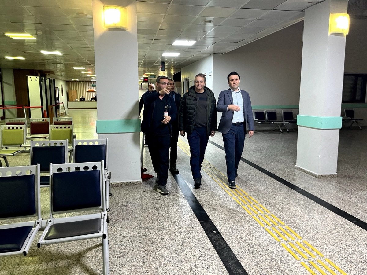 İl Sağlık Müdürü’nden Yeni Yılın İlk Gününde Acil Servislere Ziyaret2