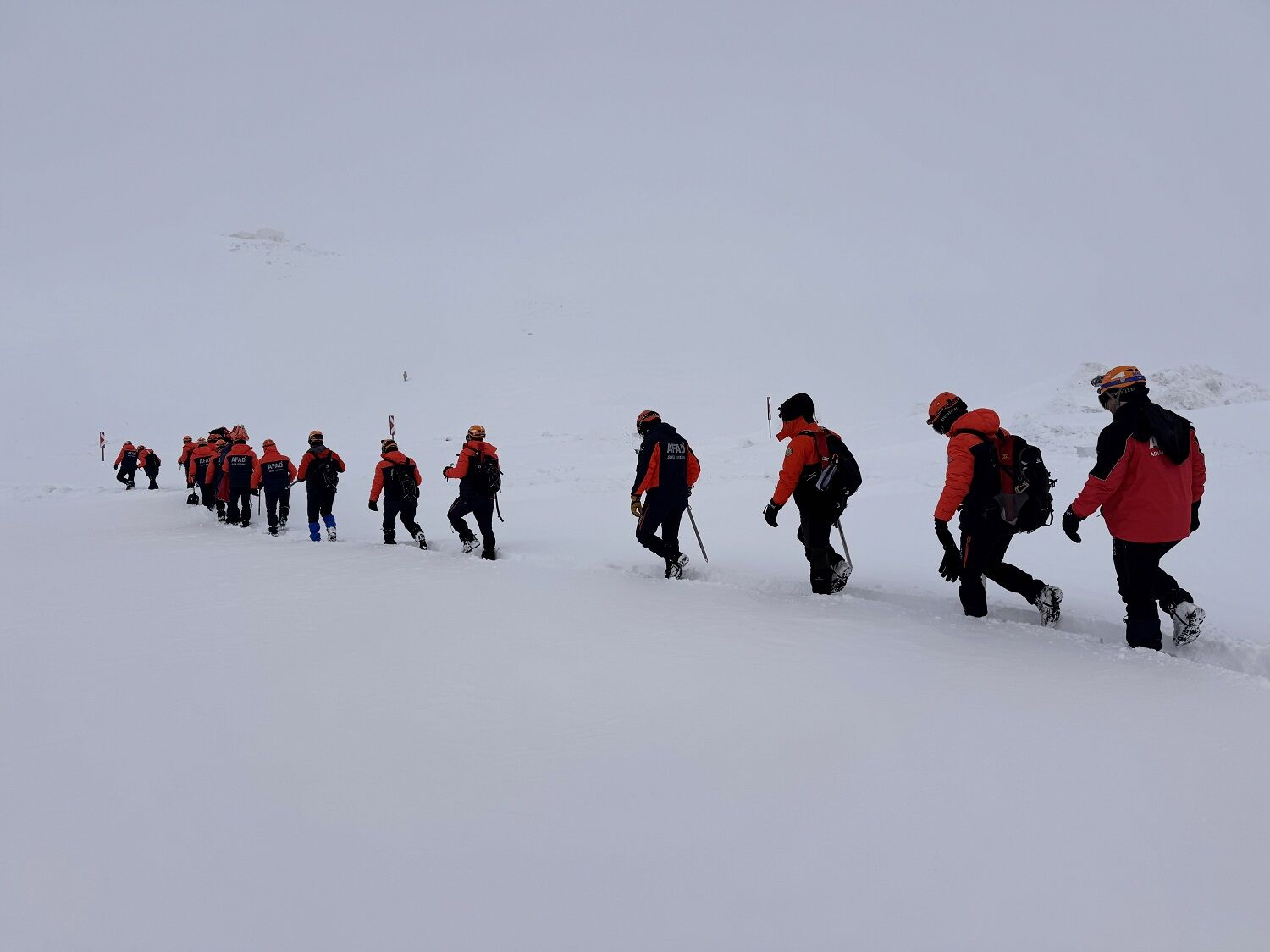 Kahramanmaraş'ta 10 İlden Afad Ekiplerinin Katılımıyla Çığ Tatbikatı Yapıldı (4)