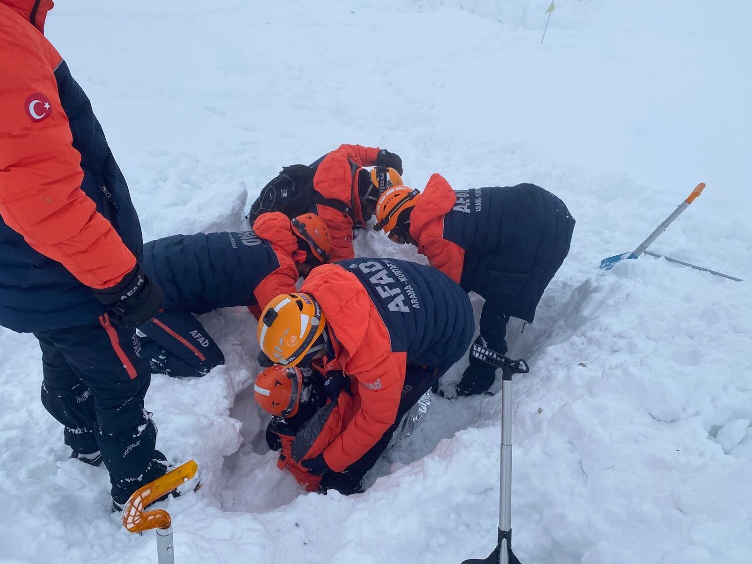 Kahramanmaraş'ta 10 İlden Afad Ekiplerinin Katılımıyla Çığ Tatbikatı Yapıldı (6)