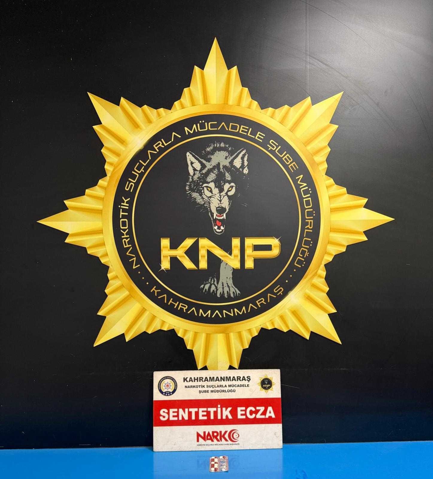 Kahramanmaraş'ta 184 Adet Sentetik Ecza Ele Geçirildi (3)