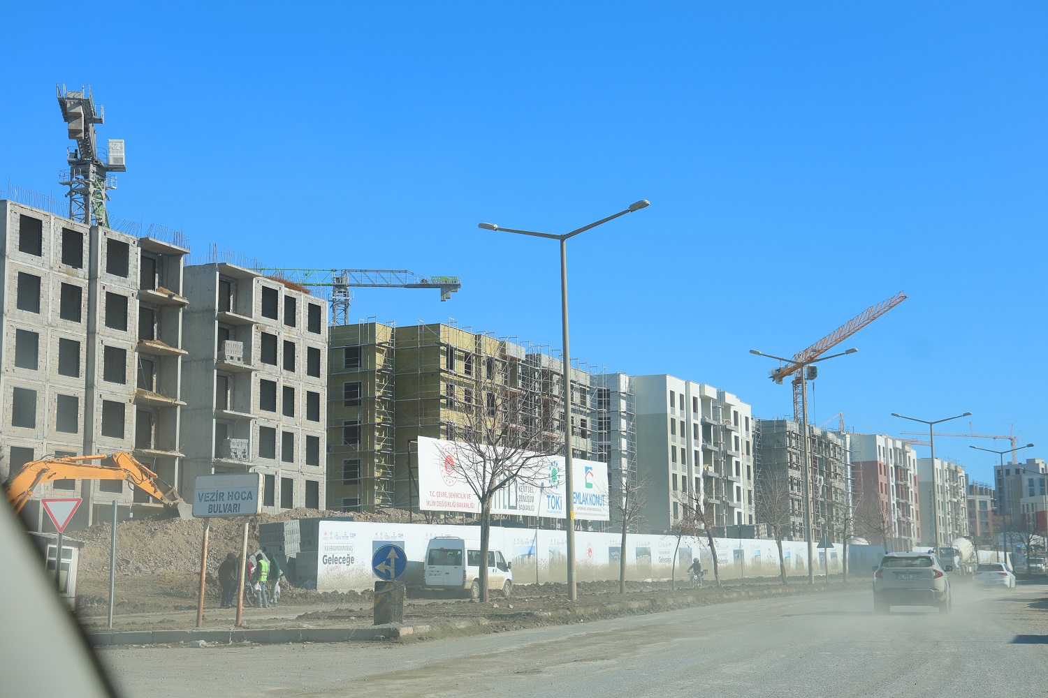 Kahramanmaraş’ta Yerinde Dönüşümle Yüzlerce Konut İnşa Ediliyor (6)