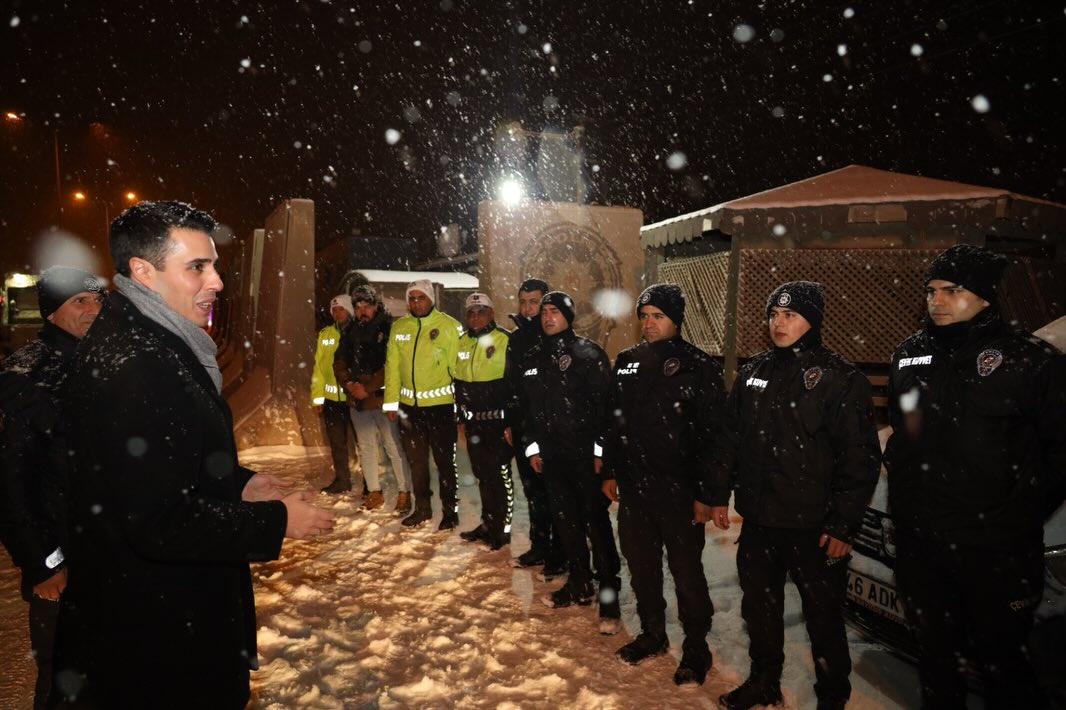 Kaymakam Demirel’den Yılbaşı Öncesi Asayiş Ve Karla Mücadele Ziyaretleri1