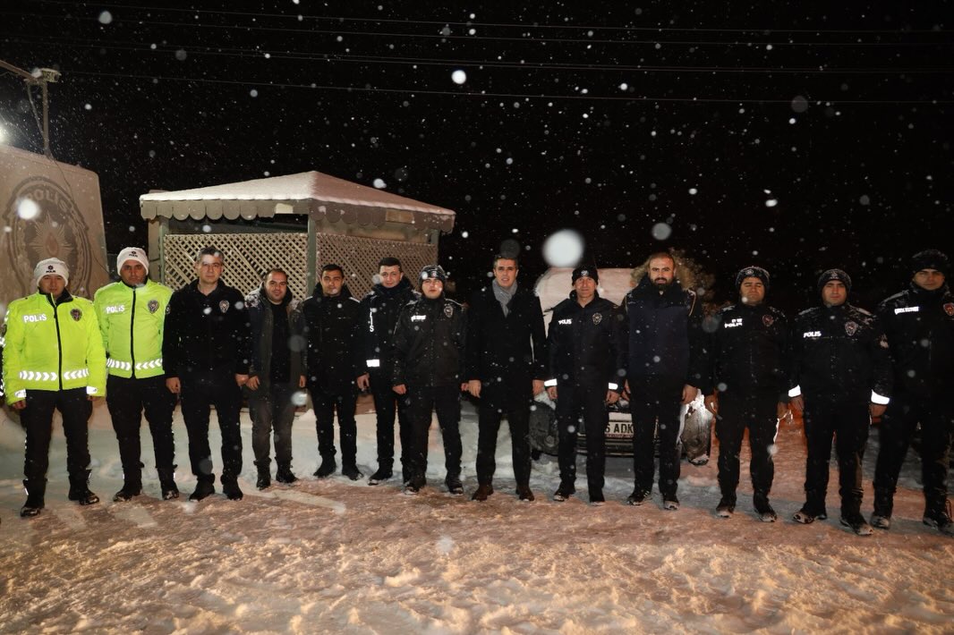 Kaymakam Demirel’den Yılbaşı Öncesi Asayiş Ve Karla Mücadele Ziyaretleri2