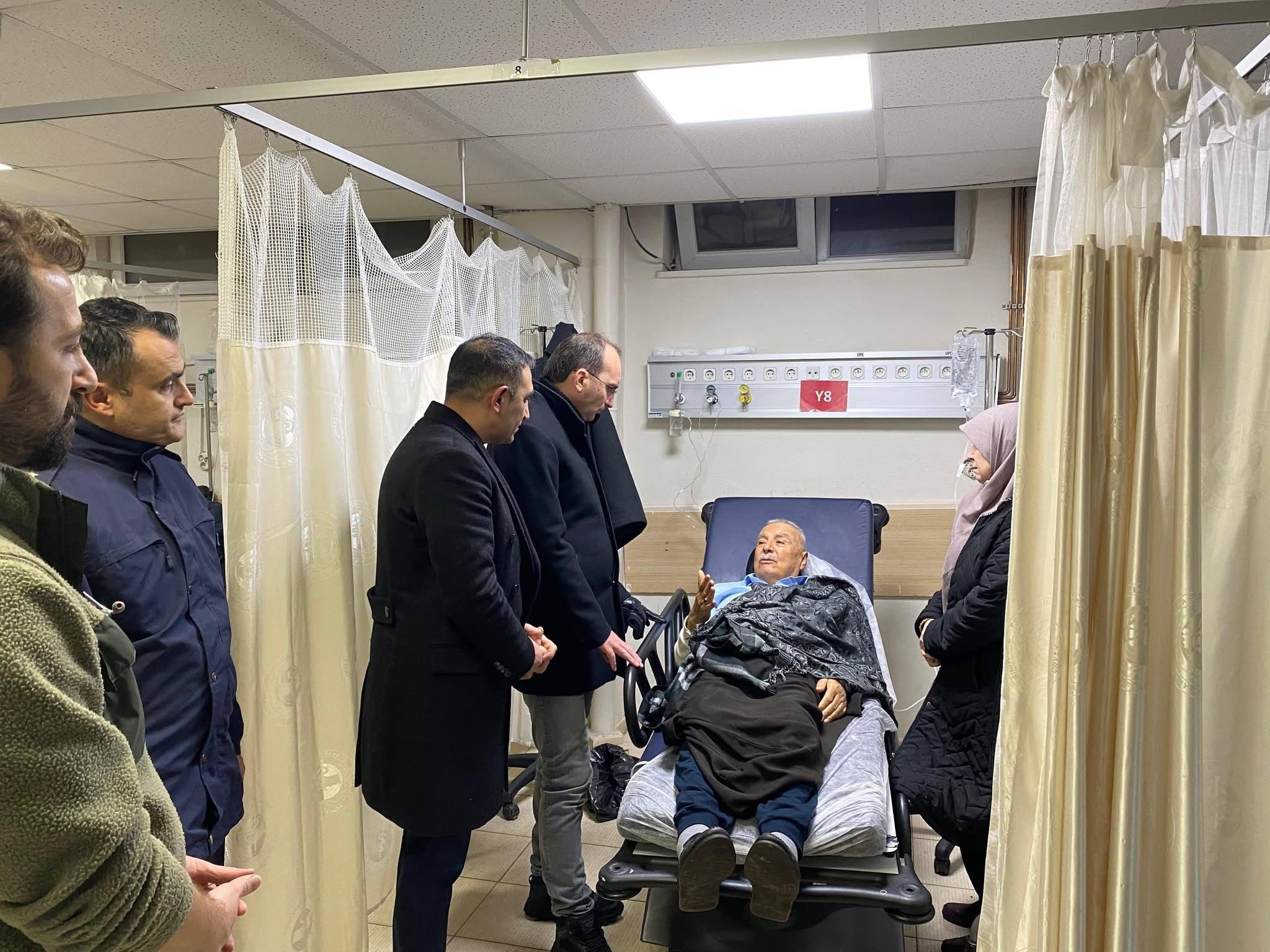 Kaymakam Sarıdoğan Yeni Yıla Görev Başındaki Personelle Birlikte Girdi1