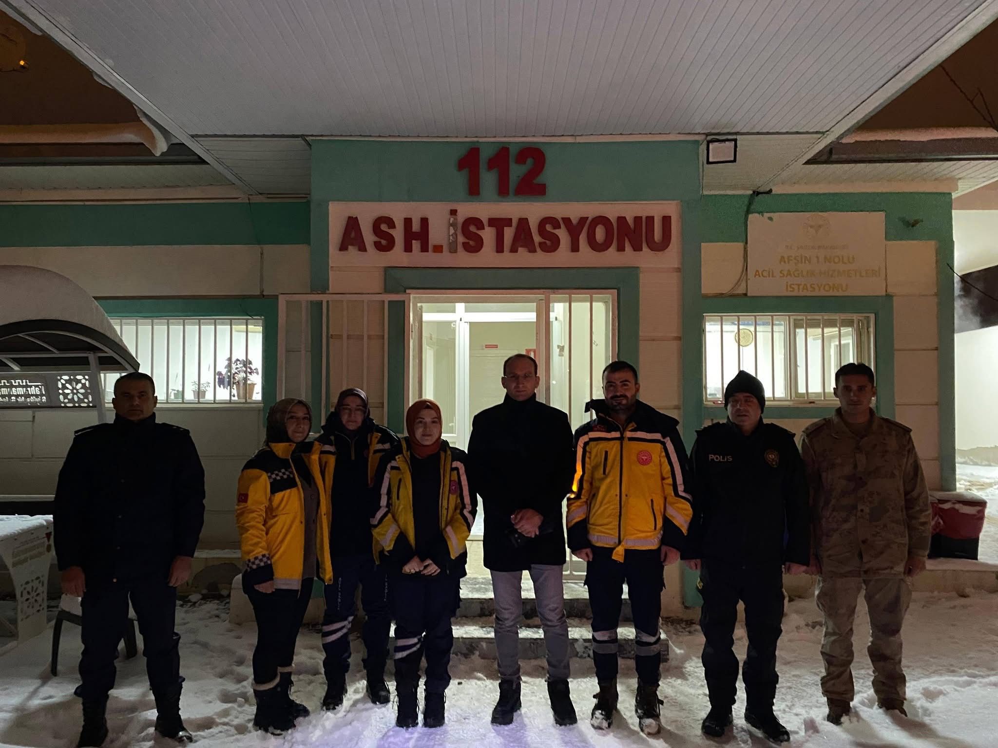 Kaymakam Sarıdoğan Yeni Yıla Görev Başındaki Personelle Birlikte Girdi6