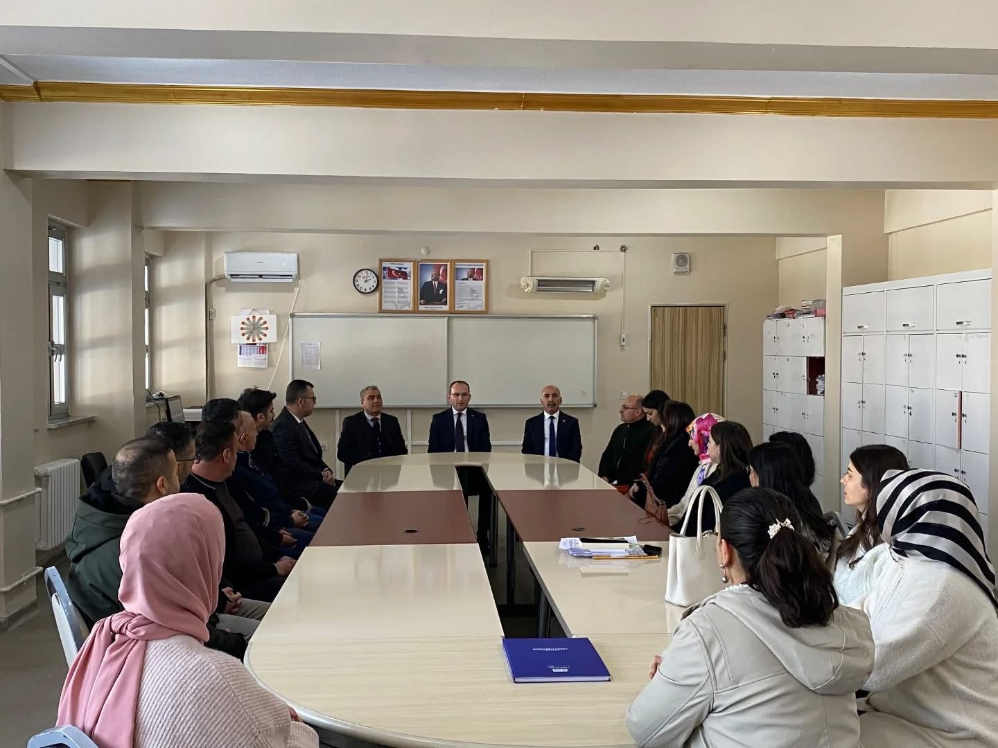 Kaymakam Sarıdoğan’dan Aşık Mahzuni Şerif Ortaokulu’na Ziyaret