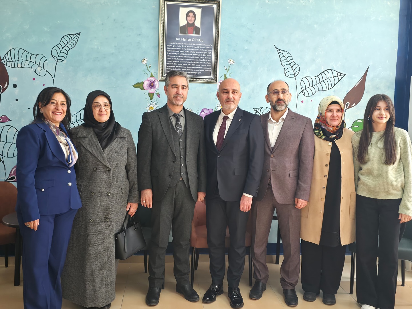 Merhume Av. Halise Özkul Adına Yapılan Kütüphane Açıldı