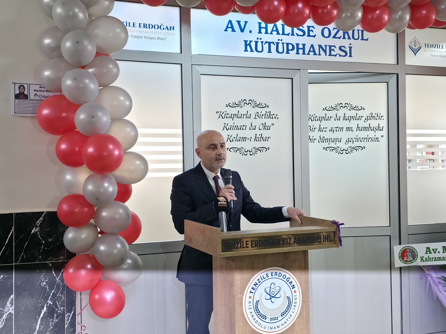 Merhume Av. Halise Özkul Adına Yapılan Kütüphane Açıldı1