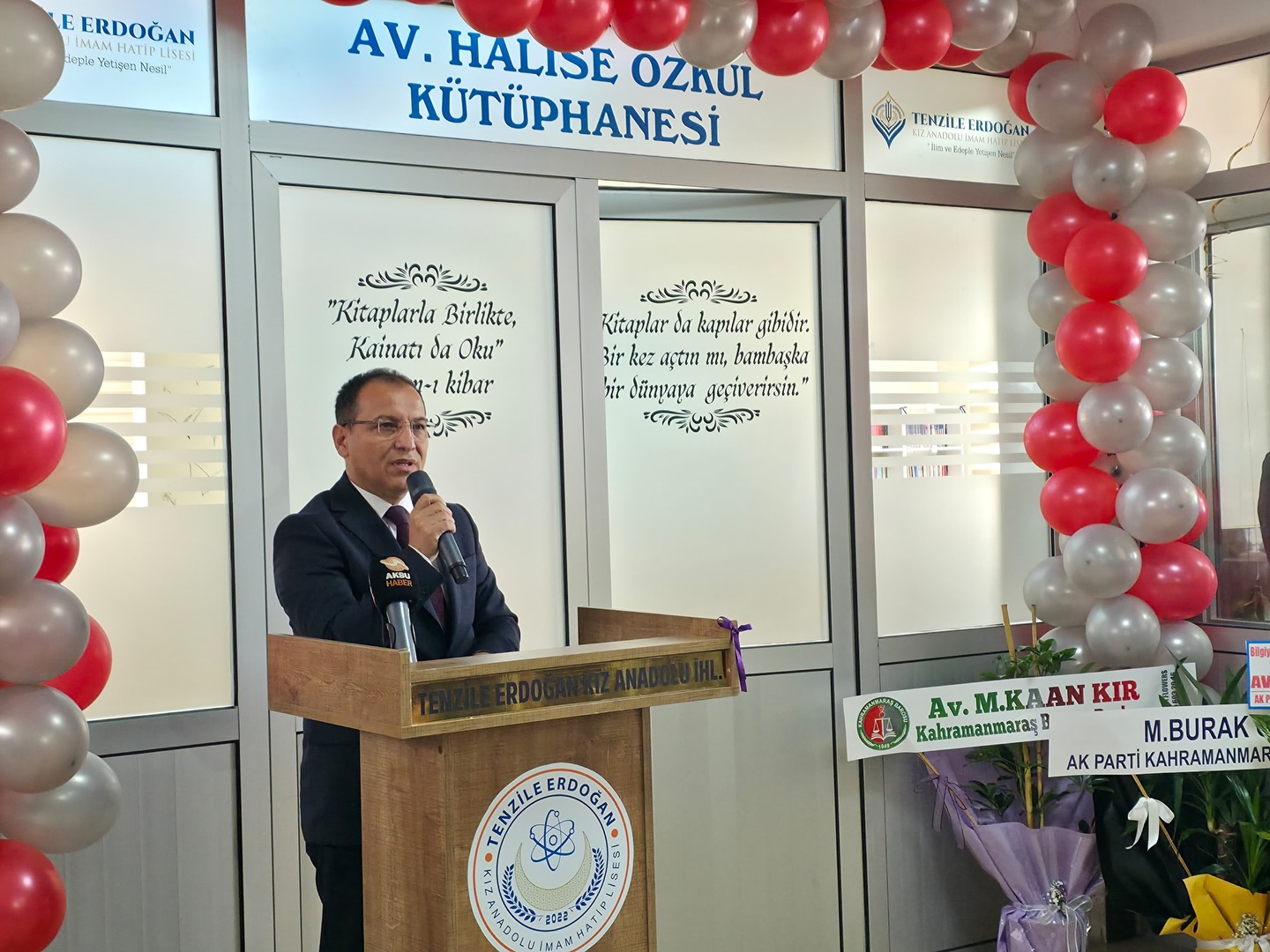 Merhume Av. Halise Özkul Adına Yapılan Kütüphane Açıldı8