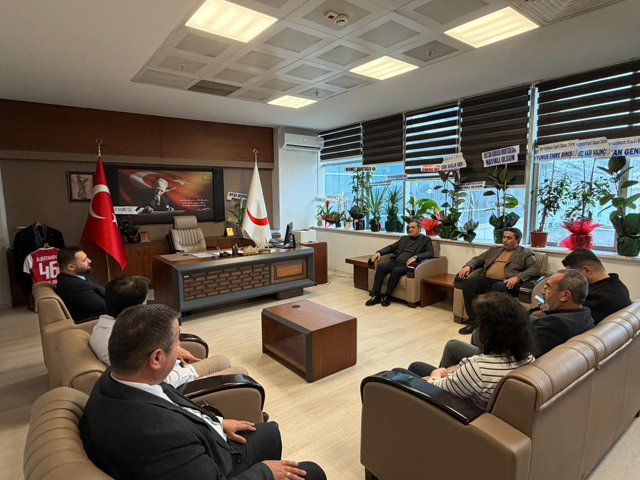 Milletvekili Kurt’tan Elbistan Devlet Hastanesi Ziyareti