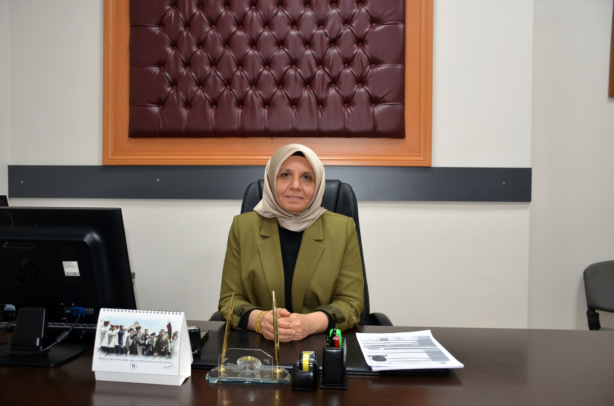 Nüfus Müdürü Mesure Ipek Ziyaret (1)