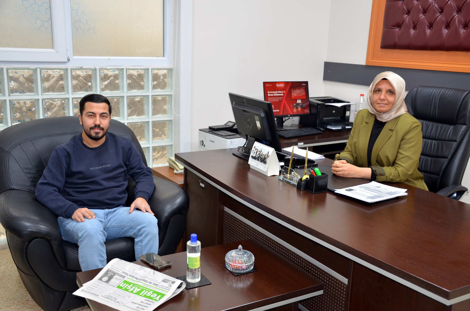 Nüfus Müdürü Mesure Ipek Ziyaret (2)