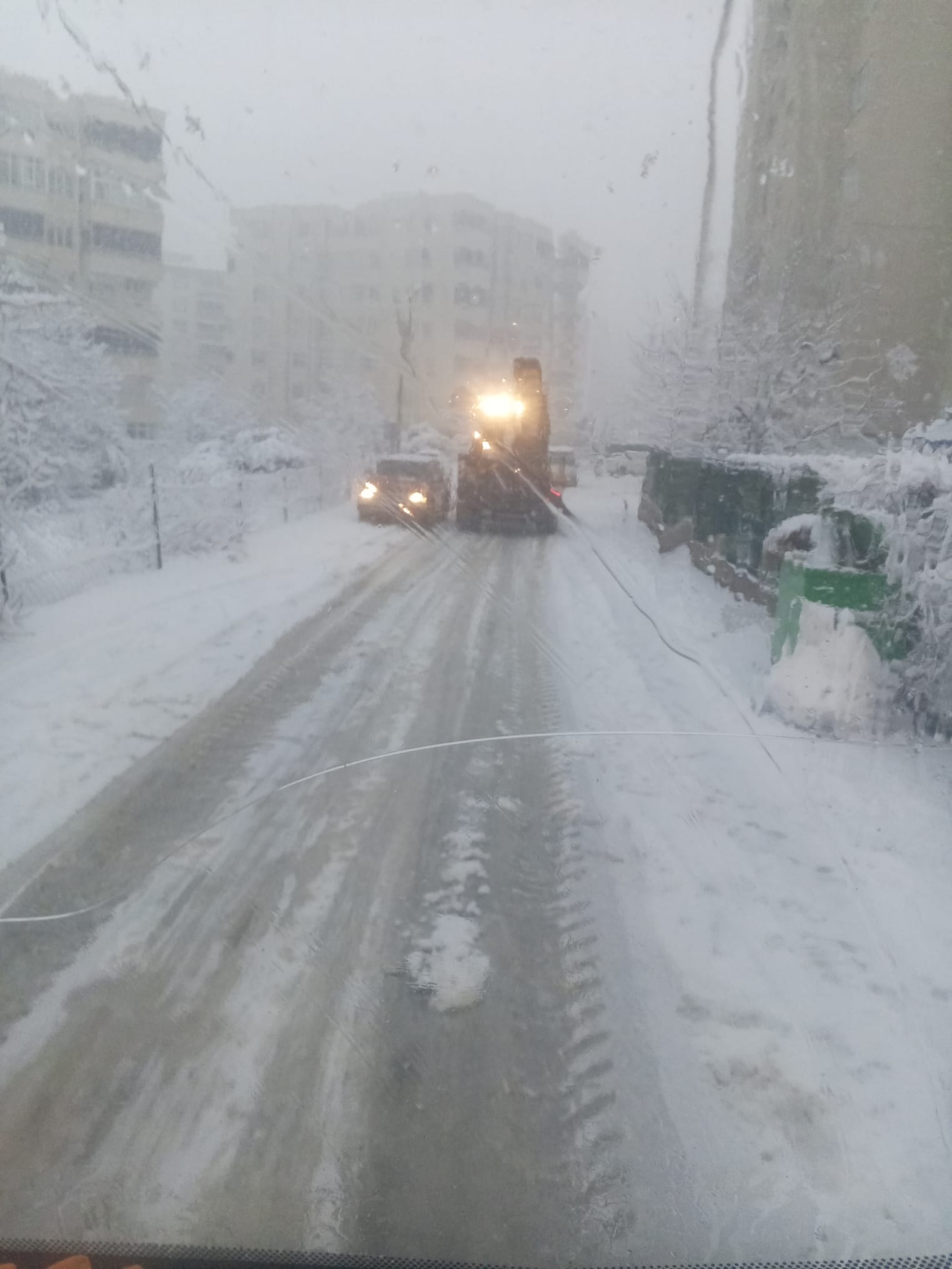 Onikişubat Belediyesi Karla Mücadelede Tam Teyakkuzda (2)