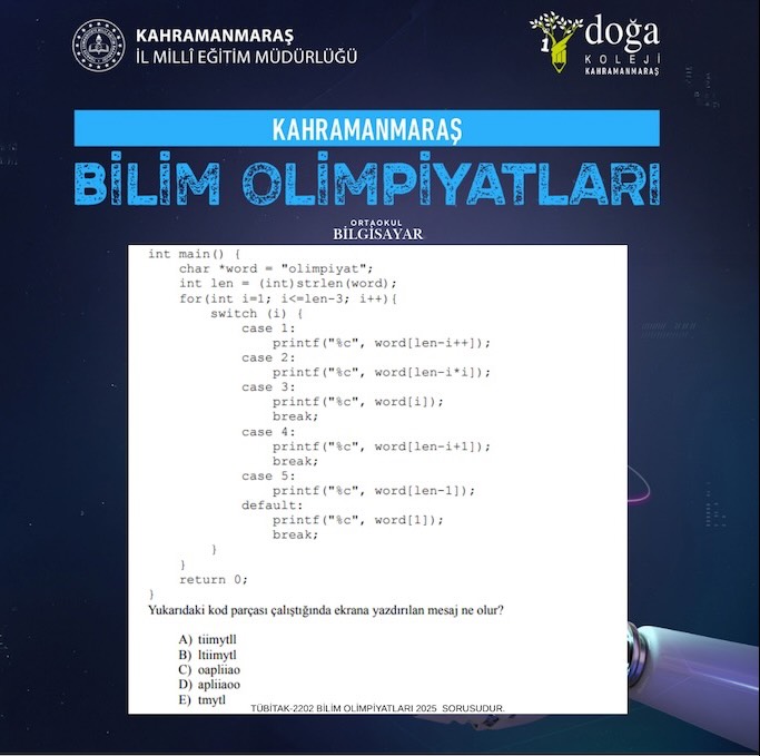 Örnek Sorular Yayımlandı (2)