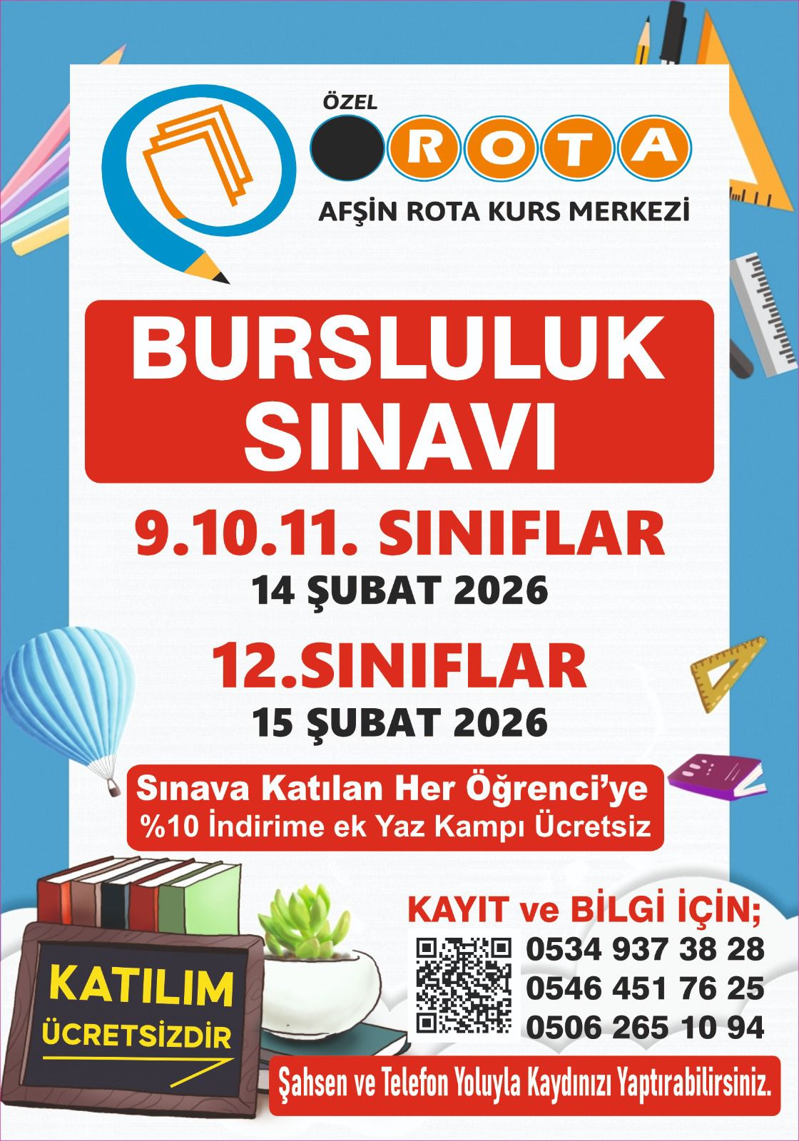 Rota Kurs Merkezi Yeni Yıldızlarını Arıyor