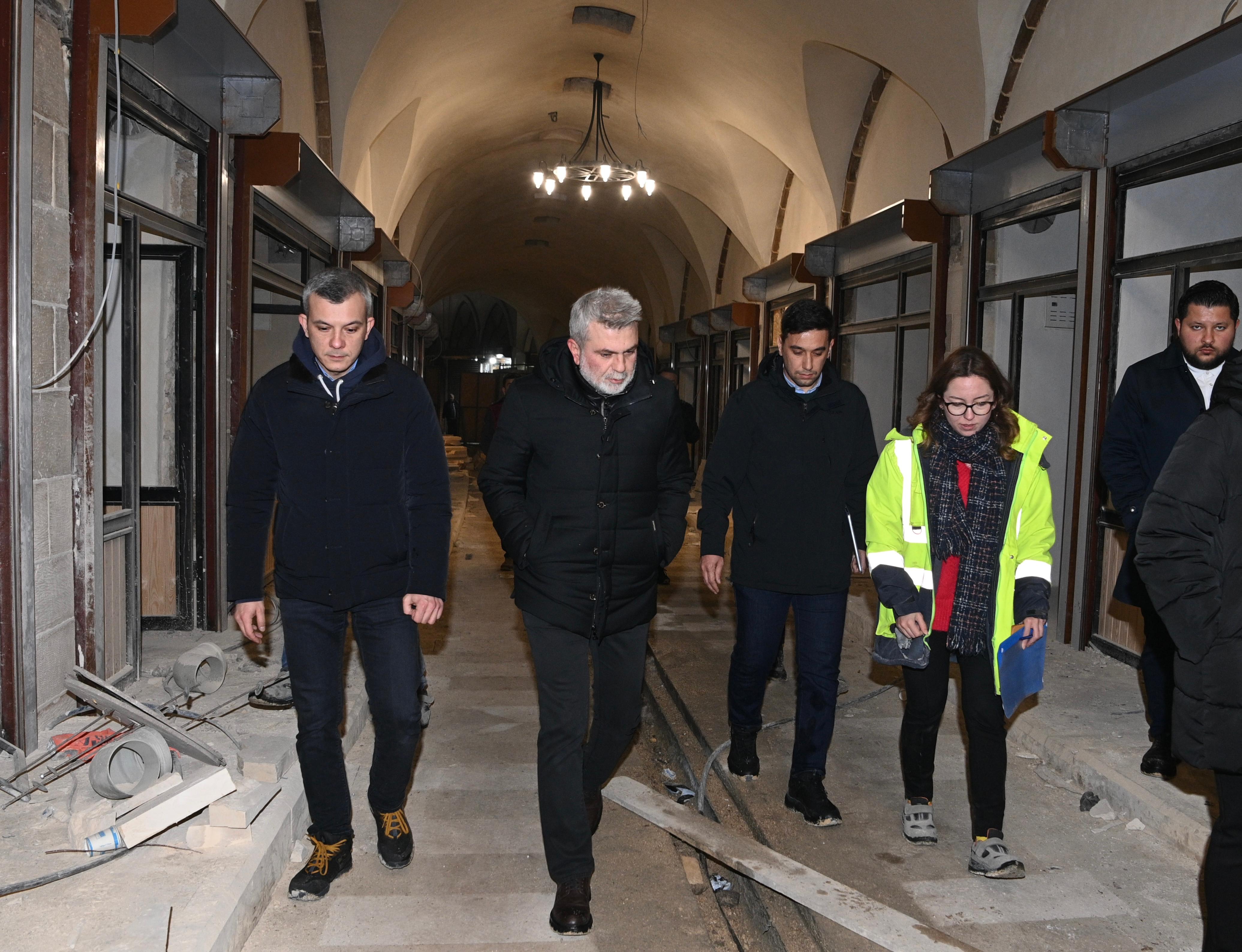 Tarihi Kapalı Çarşının Restorasyonu Tamamlanıyor (2)