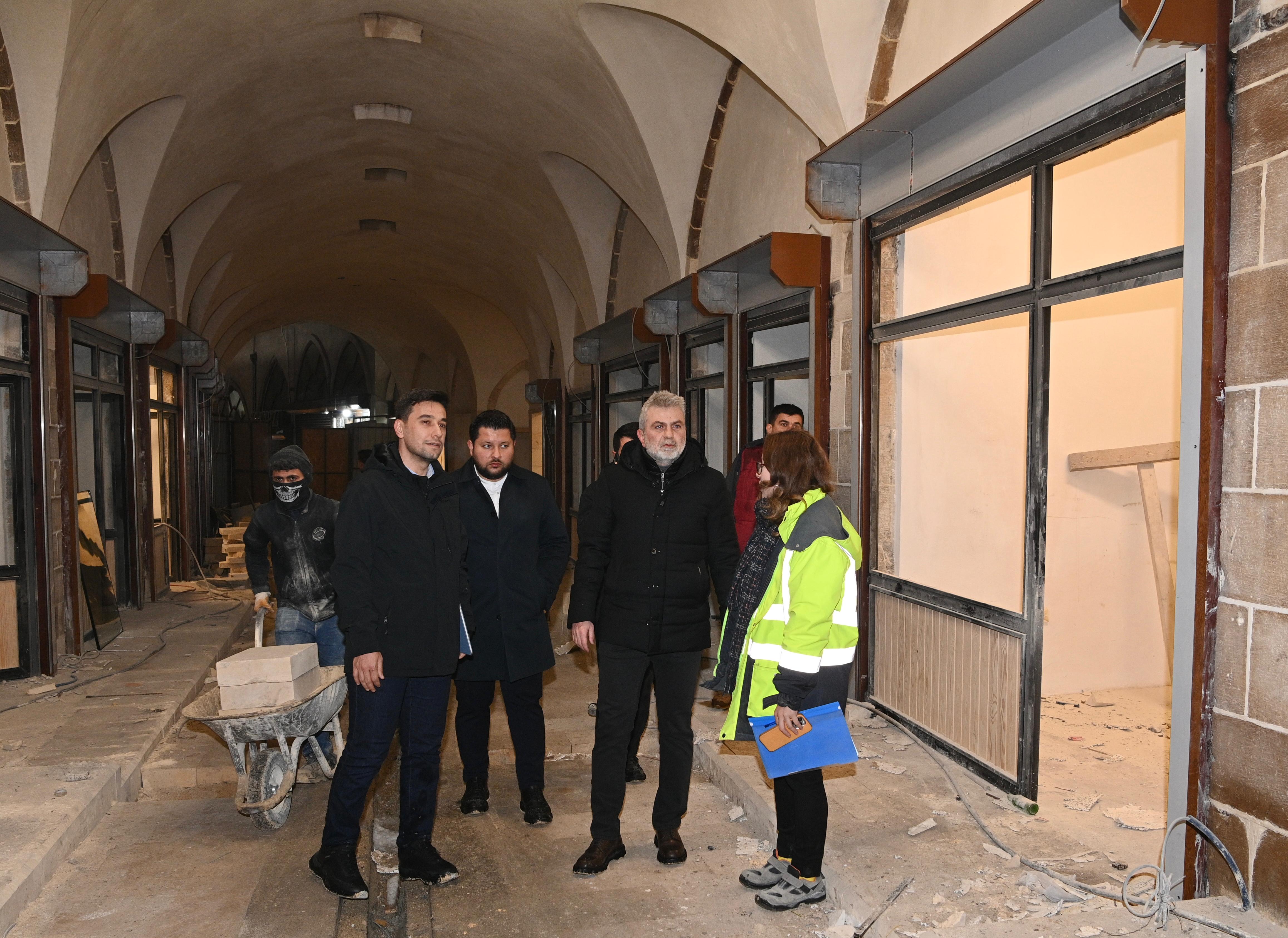 Tarihi Kapalı Çarşının Restorasyonu Tamamlanıyor (4)