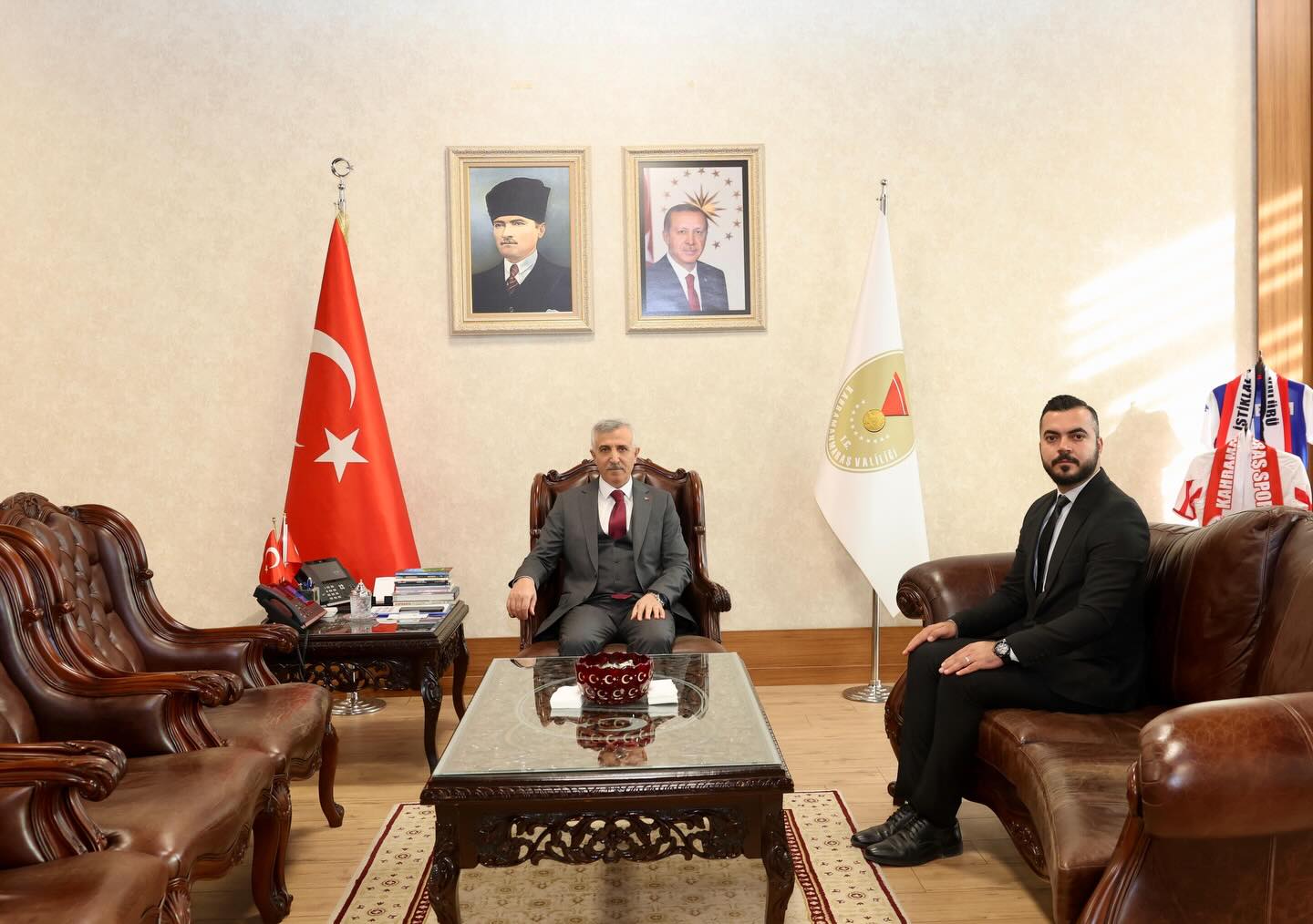 Vali Ünlüer, Makam Ziyaretleri Kapsamında Konuklarını Ağırladı