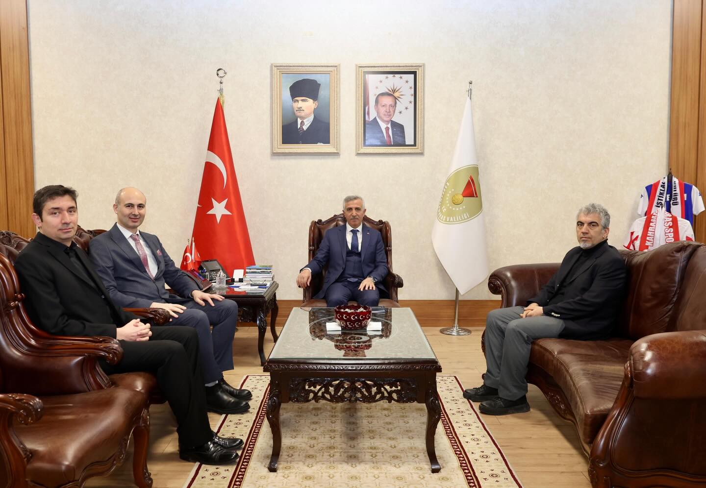 Vali Ünlüer Makam Ziyaretlerini Kabul Etti1-1