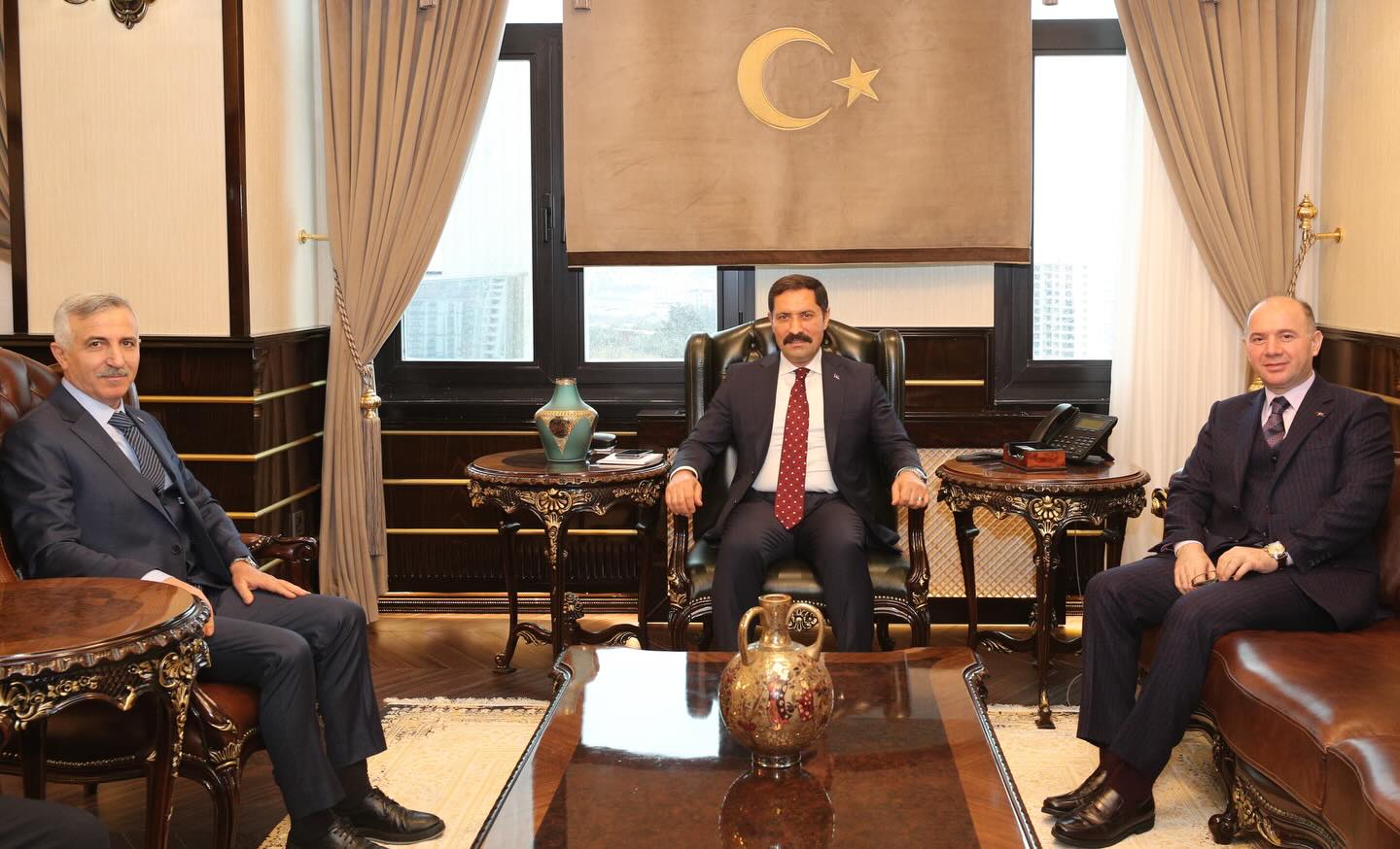 Vali Ünlüer’den, Hatay Valisi Masatlı’ya Ziyaret1