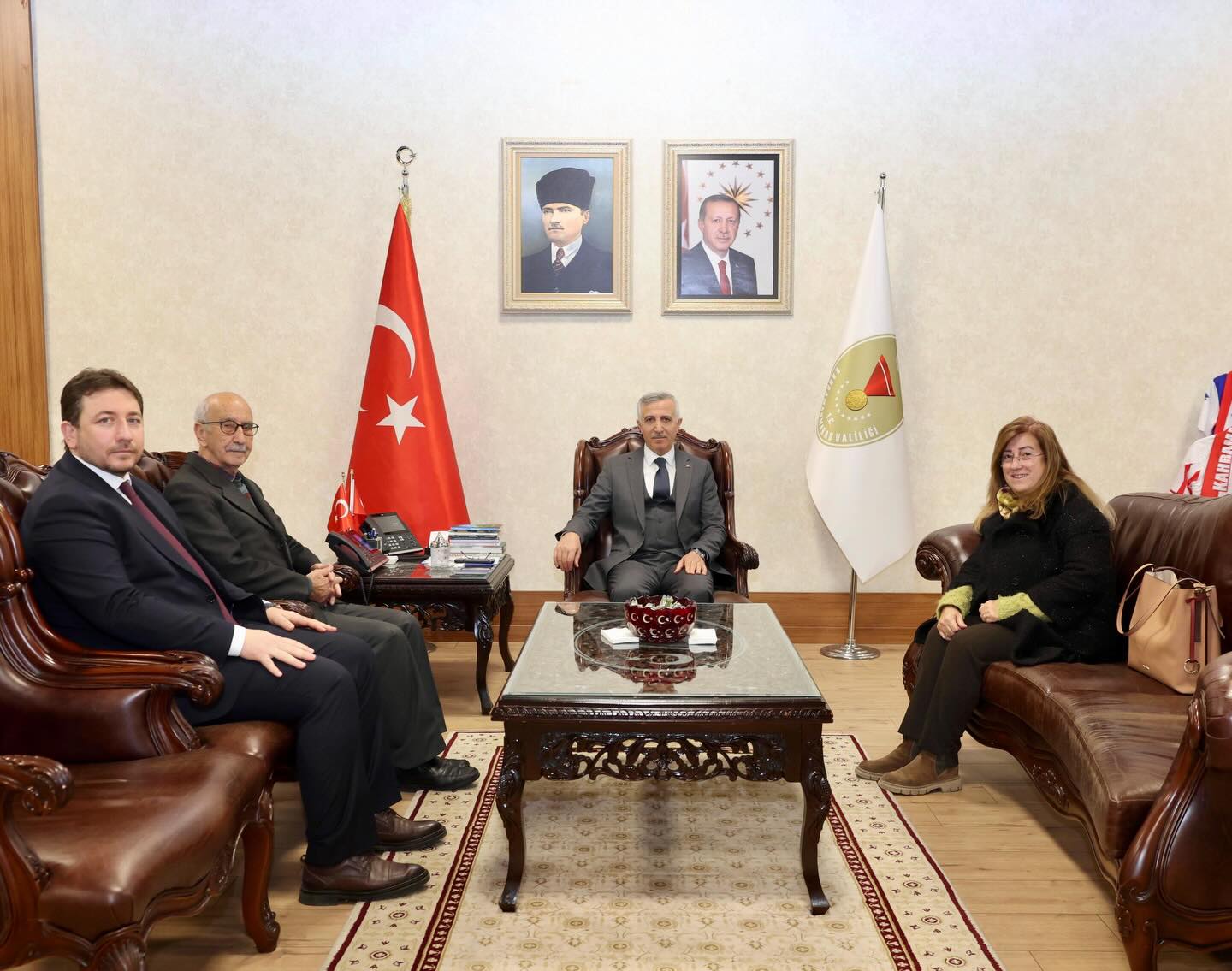 Vali Ünlüer’den Sivil Toplum Ve Kültür Temsilcilerine Kabul