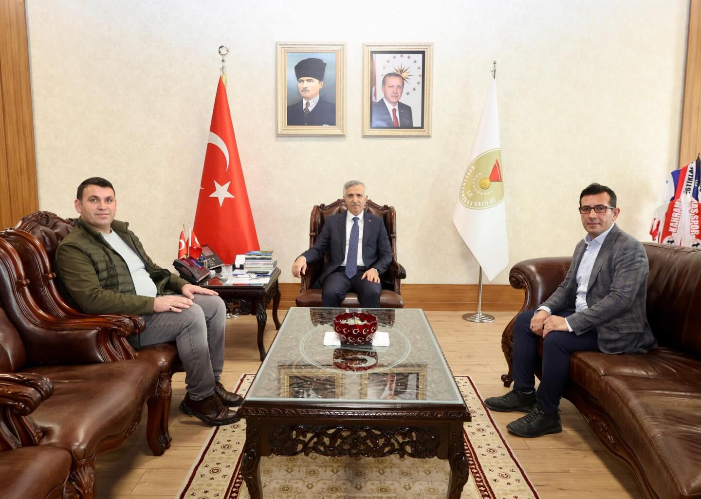 Vali Ünlüer’e Makam Ziyaretleri Devam Ediyor1-13