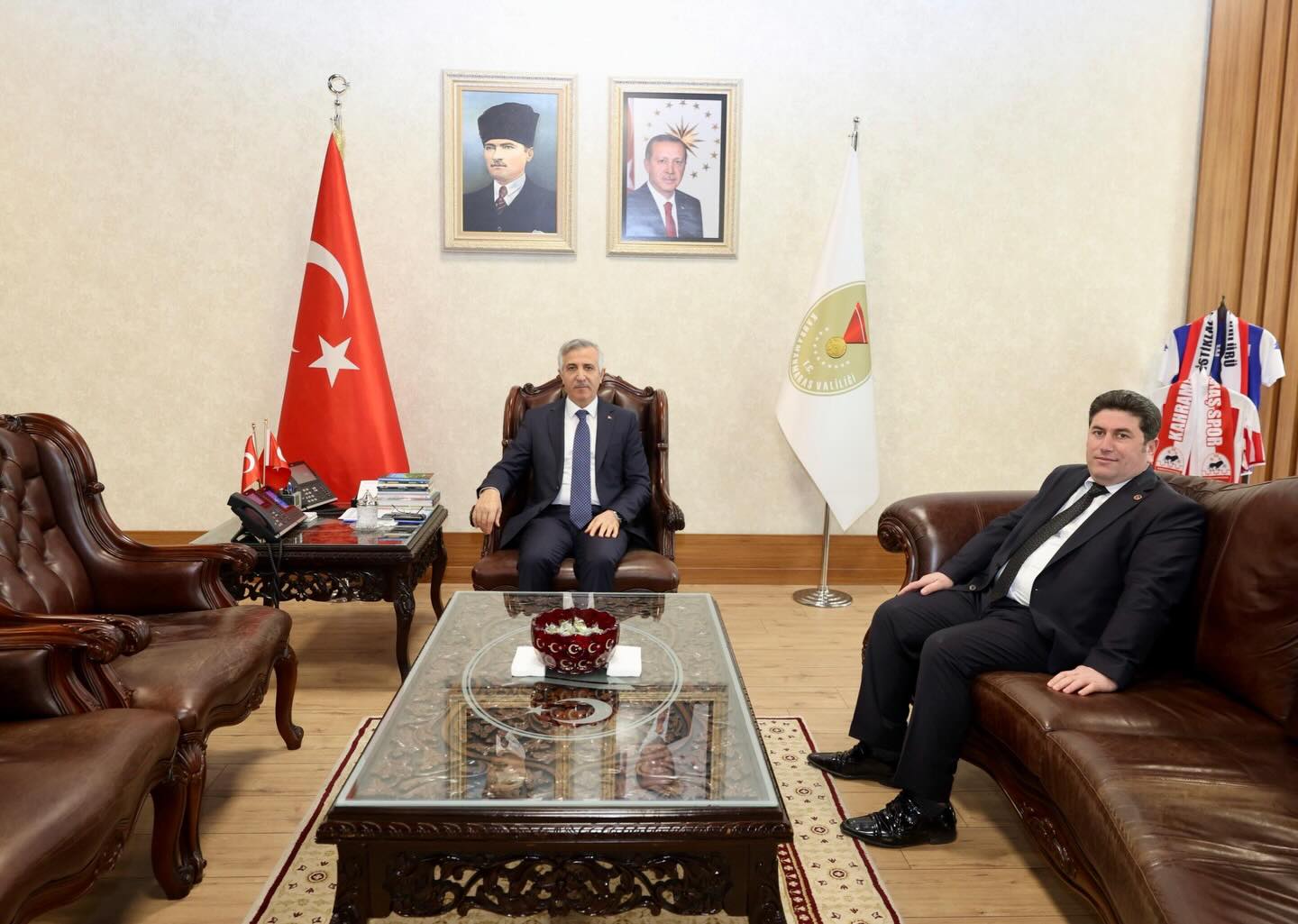 Vali Ünlüer’e Makam Ziyaretleri Devam Ediyor2-9