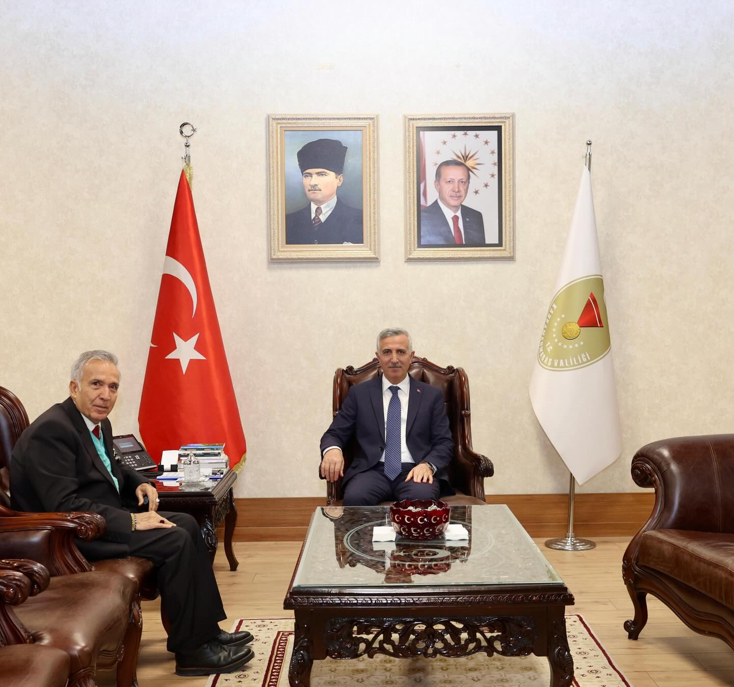 Vali Ünlüer’e Makam Ziyaretleri Sürüyor1