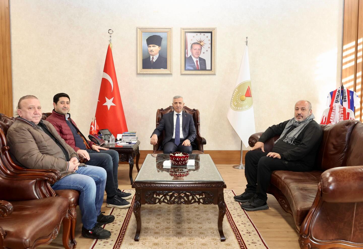 Vali Ünlüer’e Ziyaretler Devam Ediyor-11