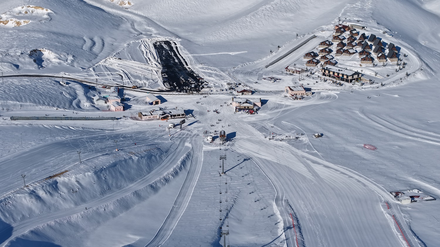 Yedikuyular Kayak Merkezi Misafirlerini Ağırlamaya Başladı (5)