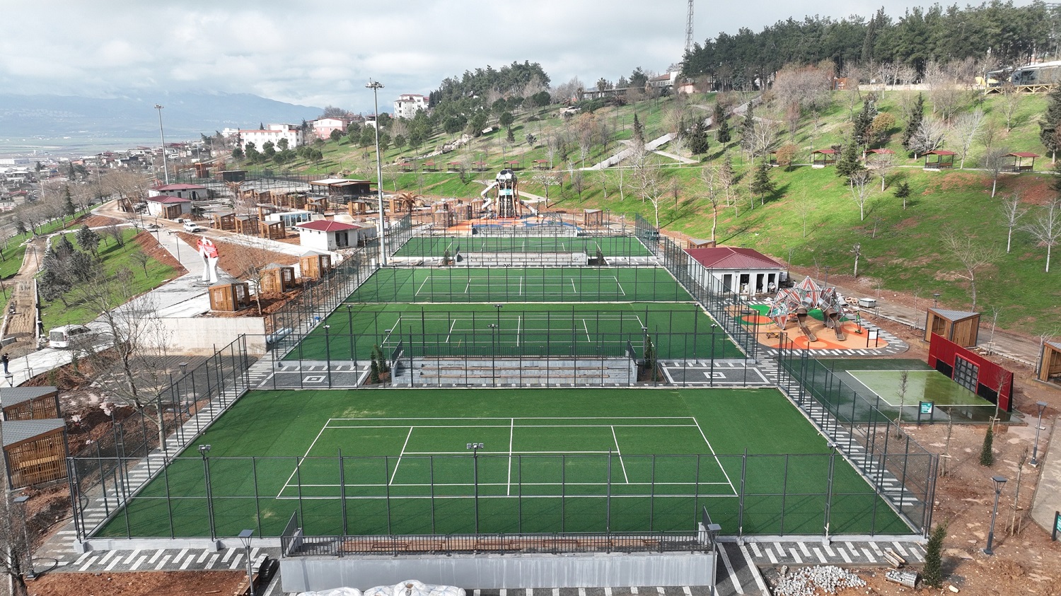 15 Temmuz Spor Vadisi Hizmete Hazırlanıyor (3)