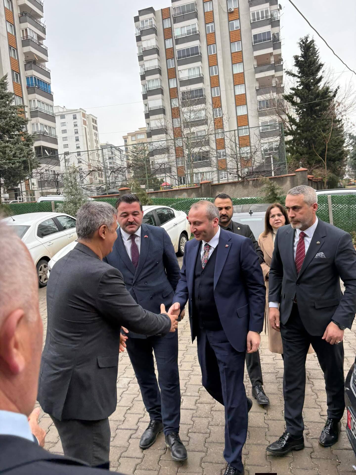 MHP Afşin İlçe Teşkilatından Türkiye Kamu-Sen’e Ziyaret